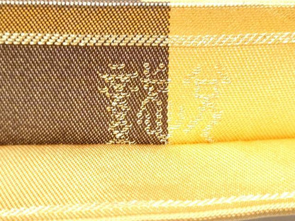 平和屋着物●織物一筋名門　織悦　全通柄　本袋帯　菱繋ぎ　金糸　正絹　逸品　CABN2767hy