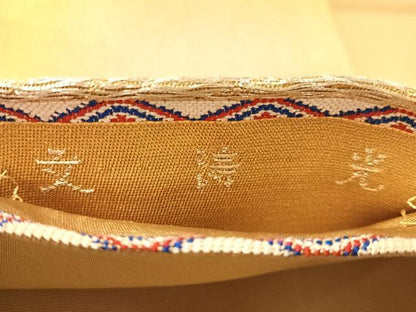 平和屋着物●龍村平蔵製　六通柄　本袋帯　光涛文　金銀糸　正絹　逸品　CABN2884vp