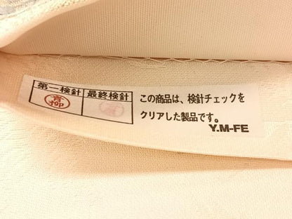 平和屋着物●六通柄袋帯　唐織　花丸文　金糸　正絹　逸品　CABN2899vp
