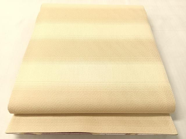 平和屋着物●両面　全通柄袋帯　経錦　豊穣　葡萄唐草文　金糸　やまと誂製　正絹　逸品　未使用　CABN2932vp
