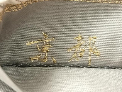 平和屋着物●西陣　京洛苑たはら謹製　六通柄袋帯　唐織　京都　唐三彩　花菱文　金糸　証紙付き　正絹　逸品　CABN2939vp