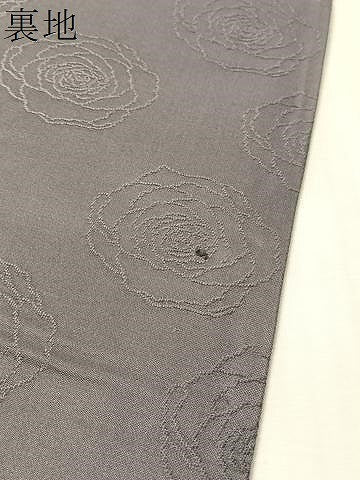 平和屋着物●染色作家　草野一騎　六通柄袋帯　唐織　枝垂れ桜楽器文　黒地　金糸　正絹　逸品　CABN3010vp