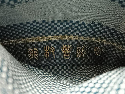 平和屋着物●龍村晋謹製　全通柄袋帯　傳匠名錦　洗雲錦　金銀糸　正絹　逸品　CABN3012vp
