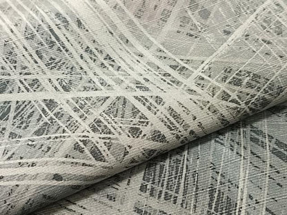 平和屋着物●訪問着　紬地　作家物　流線文　正絹　逸品　未使用　CABN3057vp