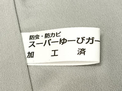 平和屋着物●訪問着　紬地　作家物　流線文　正絹　逸品　未使用　CABN3057vp