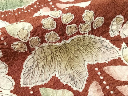 平和屋着物●訪問着　作家物　辻が花　絞り　暈し染め　さが美扱い　正絹　逸品　CABN3060vp