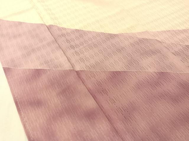 平和屋着物●訪問着　切嵌文様　暈し染め　正絹　逸品　未使用　CABN3063vp