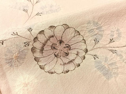 平和屋着物●訪問着　辻が花　絞り　手描き　正絹　逸品　未使用　CABN3069vp