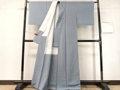 平和屋着物●上質な色無地　薄花色　そごう扱い　正絹　逸品　未使用　CABN3080vp