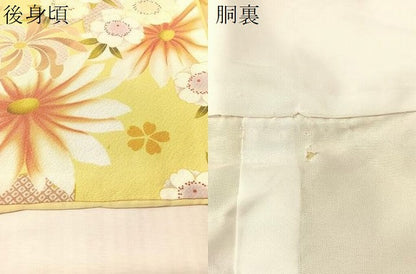 平和屋着物●豪華振袖　舞花文　正絹　逸品　CABN3122vp
