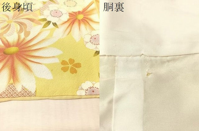 平和屋着物●豪華振袖　舞花文　正絹　逸品　CABN3122vp