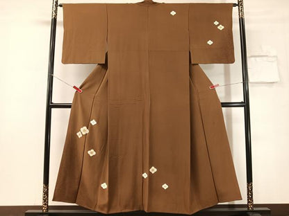 平和屋着物●訪問着　作家物　舞花文　金彩　正絹　逸品　CABN3136vp
