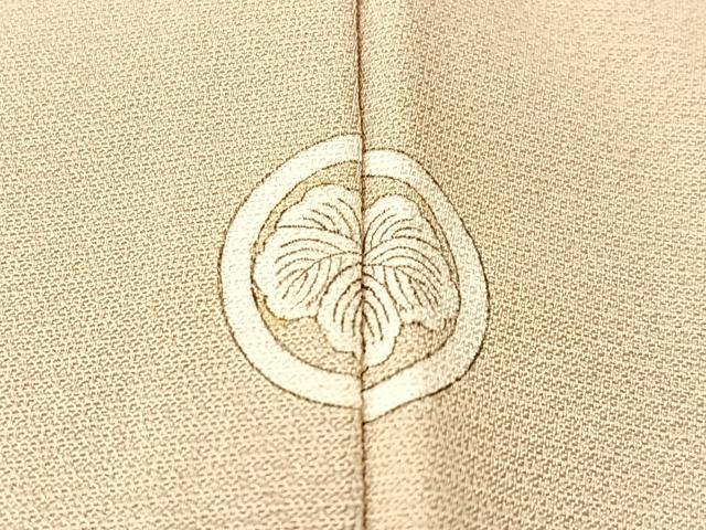 平和屋着物●豪華色留袖　駒刺繍　色紙風景花松文　暈し染め　金彩　正絹　逸品　CABN3145vp