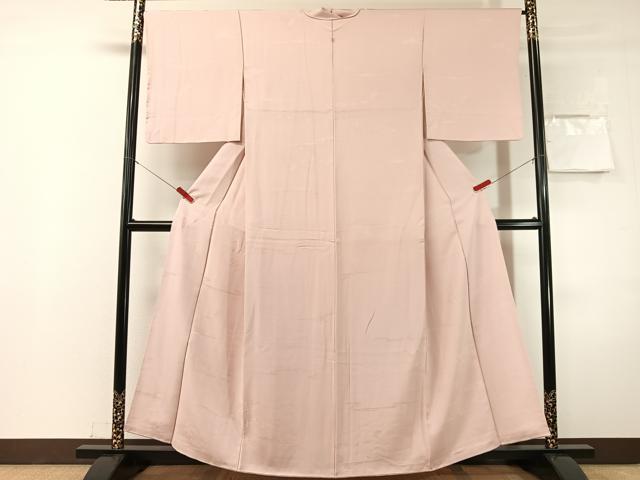 平和屋着物●上質な色無地　人物風景地紋　虹色　正絹　逸品　CABN3146vp