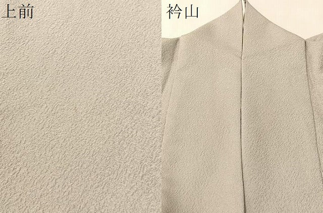 平和屋着物●上質な色無地　紋意匠　潤色　正絹　逸品　CABN3149vp