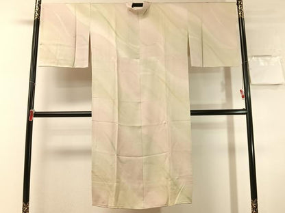 平和屋着物●長襦袢　無双仕立て　熨斗吉祥文　暈し染め　正絹　逸品　未使用　CABN3152vp