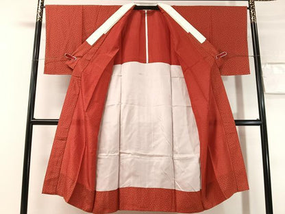 平和屋着物●長襦袢　無双仕立て　小花柄　正絹　逸品　未使用　CABN3158vp