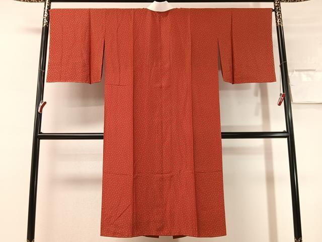 平和屋着物●長襦袢　無双仕立て　小花柄　正絹　逸品　未使用　CABN3158vp