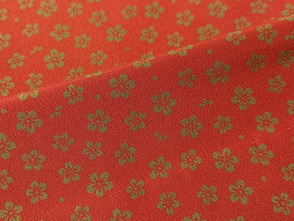 平和屋着物●長襦袢　無双仕立て　小花柄　正絹　逸品　未使用　CABN3158vp
