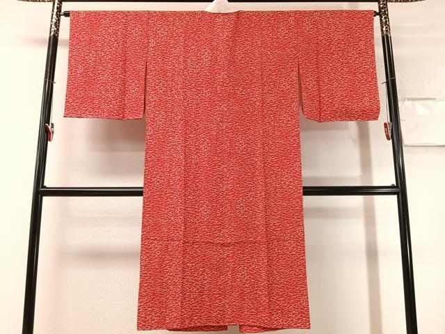 平和屋着物●長襦袢　無双仕立て　溢れ松葉　正絹　逸品　未使用　CABN3164vp