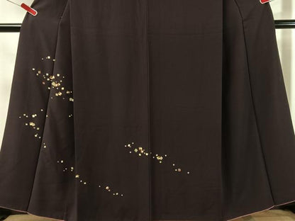 平和屋着物●訪問着　刺繍　箔散らし　金彩　正絹　逸品　CABN3173vp