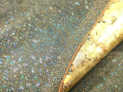 平和屋着物●金彩友禅作家　金彩の魔術師　堀省平　金煌織　太鼓柄袋帯　龍水文　金糸　正絹　逸品　CABN3710dy