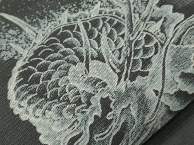 平和屋着物●全通柄　京袋帯　龍　正絹　逸品　CABN3763dy
