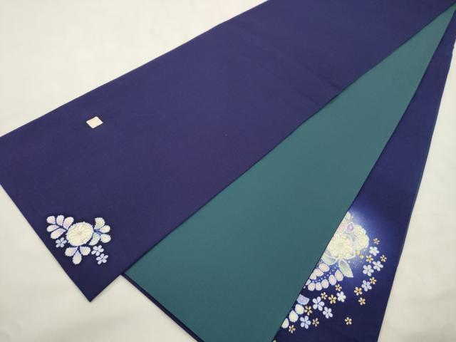 平和屋着物●越後十日町の一流染匠　桐屋・翠山工房　太鼓柄袋帯　辻が花　金彩　正絹　逸品　CABN3855dy