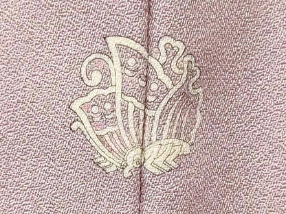 平和屋着物■訪問着　立波飛鶴花松文　暈し染め　金彩　正絹　逸品　CABN4423ou