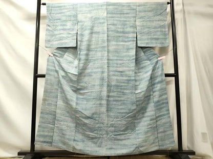 平和屋着物■上質な小紋　霞文　正絹　逸品　CABN4436ou
