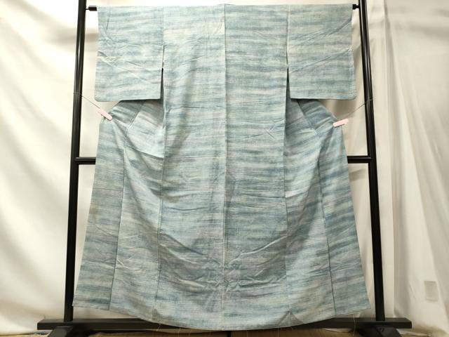 平和屋着物■上質な小紋　霞文　正絹　逸品　CABN4436ou