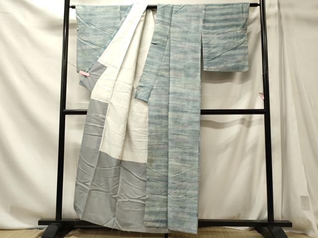 平和屋着物■上質な小紋　霞文　正絹　逸品　CABN4436ou