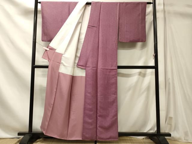 平和屋着物■江戸小紋　鮫小紋柄　正絹　逸品　CABN4484oy
