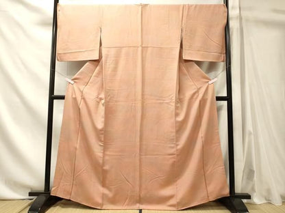 平和屋着物■上質な小紋　霞文　暈し染め　正絹　逸品　CABN4518oy