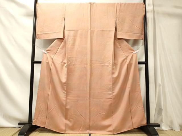 平和屋着物■上質な小紋　霞文　暈し染め　正絹　逸品　CABN4518oy