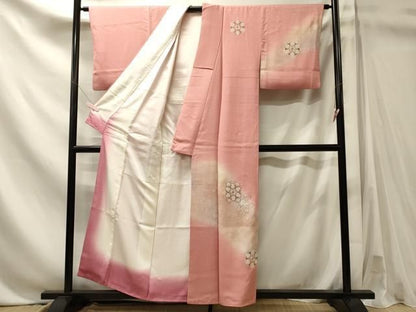 平和屋着物■中国三大刺繍　スワトウ刺繍　訪問着　正倉院花文　暈し染め　正絹　逸品　CABN4538oy