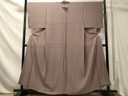 平和屋着物■上質な小紋　霞文　正絹　逸品　未使用　CABN4564oy