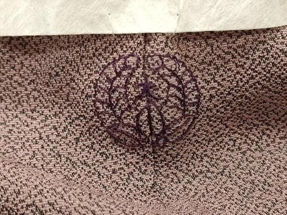 平和屋着物■上質な小紋　霞文　正絹　逸品　未使用　CABN4564oy