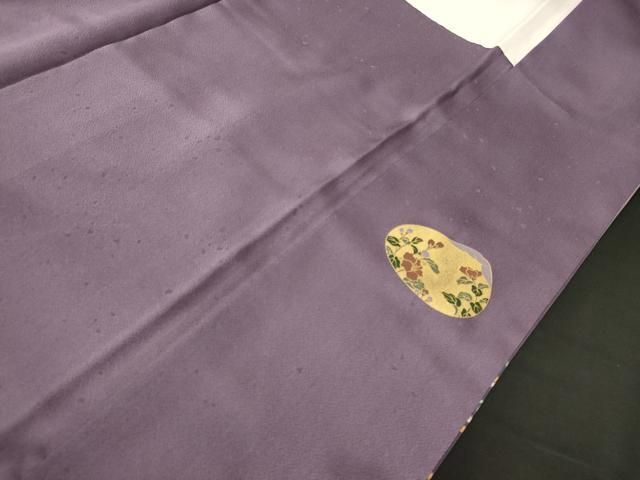 平和屋着物■豪華色留袖　流水草花文　暈し染め　金彩　正絹　逸品　未使用　CABN4571oy