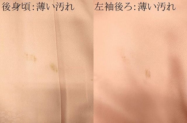 平和屋着物■豪華色留袖　草花地紋　正絹　逸品　CABN4574oy