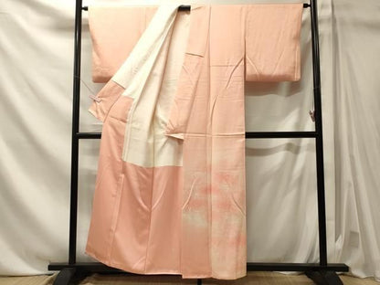 平和屋着物■豪華色留袖　草花地紋　正絹　逸品　CABN4574oy