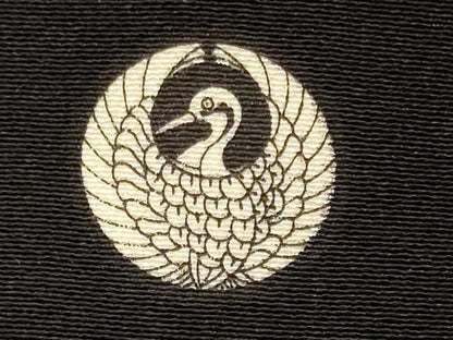 平和屋着物■豪華黒留袖　作家物　駒刺繍　源氏物語図文　金彩　やまと誂製　正絹　逸品　CABN4578oy