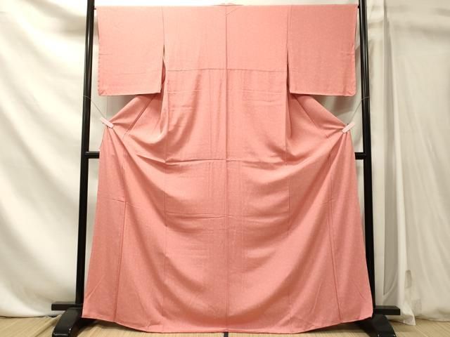 平和屋着物■江戸小紋　葡萄蔦の葉文　正絹　逸品　未使用　CABN4604oy