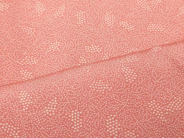 平和屋着物■江戸小紋　葡萄蔦の葉文　正絹　逸品　未使用　CABN4604oy