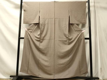 平和屋着物■江戸小紋　扇子文　正絹　逸品　CABN4608oy
