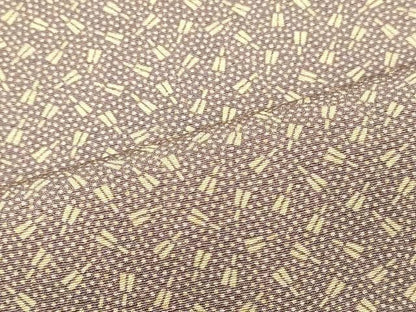 平和屋着物■江戸小紋　扇子文　正絹　逸品　CABN4608oy