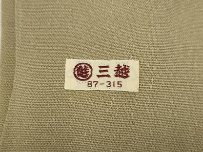 平和屋着物●訪問着　枝垂れ花文　金彩　三越扱い　正絹　逸品　CABN4854ut