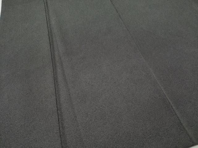 平和屋着物●江戸小紋　鮫小紋柄　黒地　正絹　逸品　CABN4870ut
