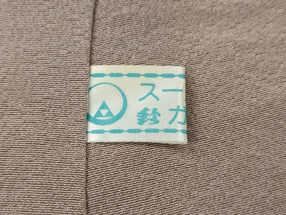 平和屋着物●上質な色無地　薄色　鈴乃屋扱い　正絹　逸品　CABN4887ut