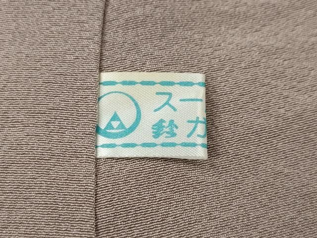 平和屋着物●上質な色無地　薄色　鈴乃屋扱い　正絹　逸品　CABN4887ut